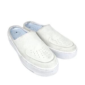 Nike Women's Air Force 1 Lover XX Slip On Shoes Sandal Off White Size 9